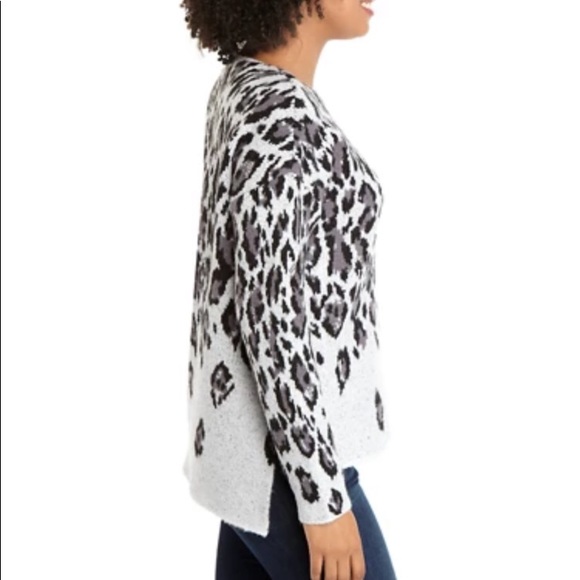 NWT Workshop Camouflage High Low Sweater Size XS - Picture 2 of 8